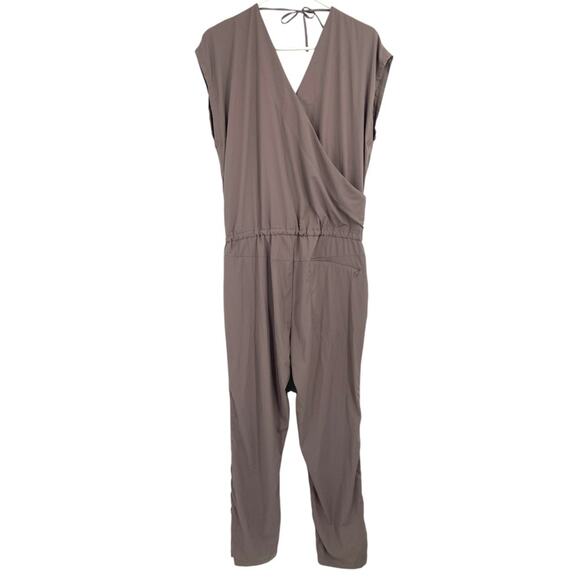 Indygena Esi‎ Long Jumpsuit Brown Womens Size Large - Picture 6 of 11